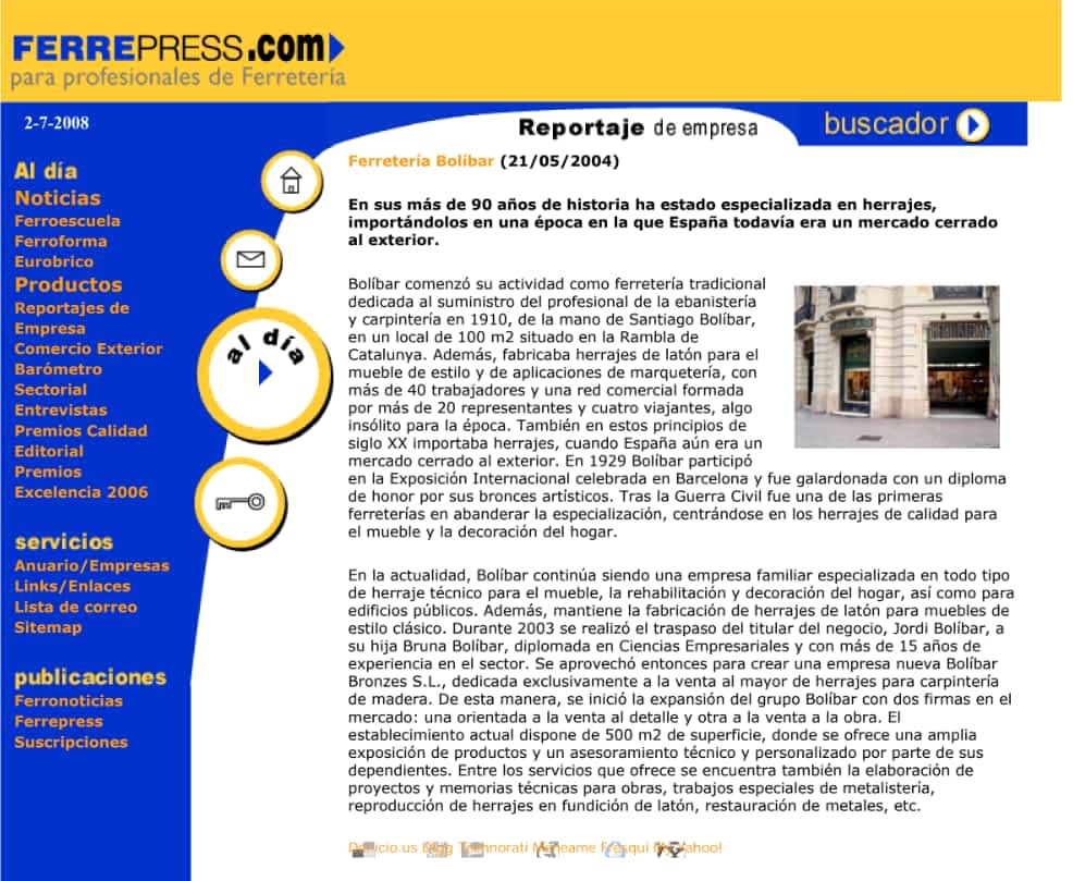 Reportaje de Bolivar en su 90 aniversario